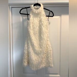 Feather Mini Dress